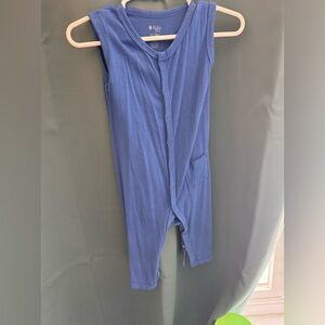 Kyte baby sleeveless snap romper